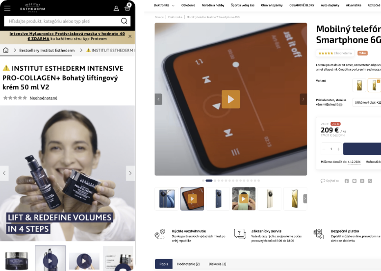 Youtube videá pre Shoptet