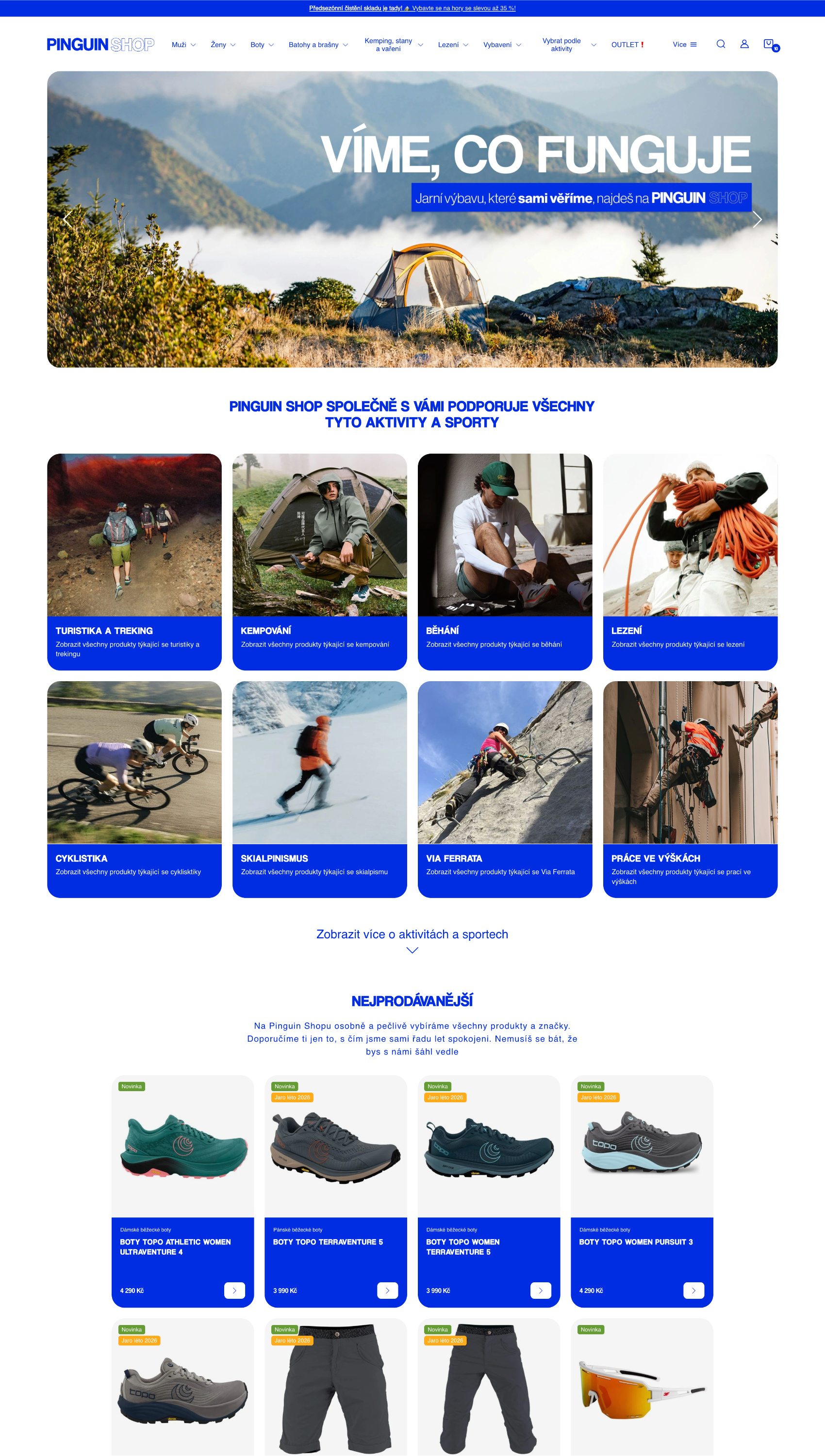 Náhľad hlavnej stránky upravenej Shoptet šablóny pre e-shop s módou