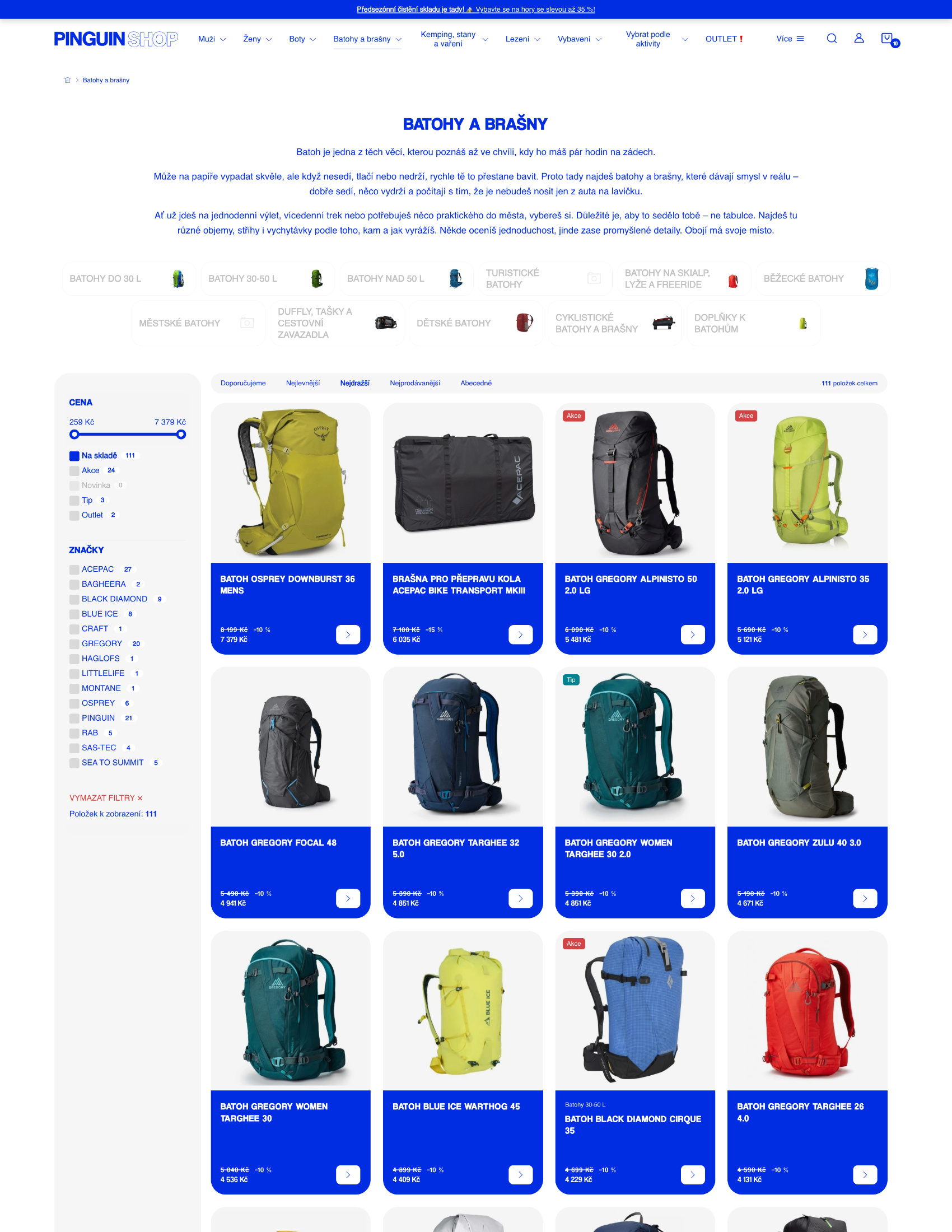 Upravené zobrazenie instagramu a pätičky obchodu s módou